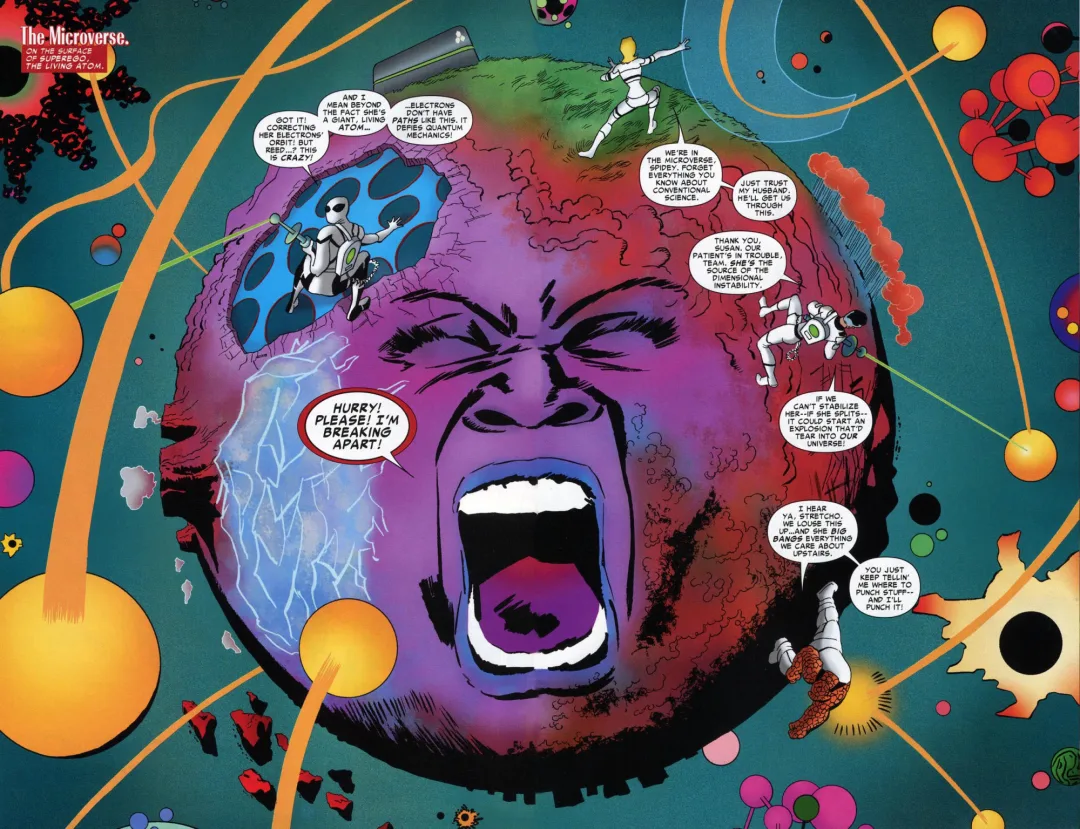 Superego, the Living Atom