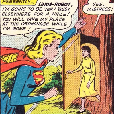 Supergirl Robot
