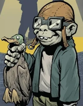 The Kid with the Duck