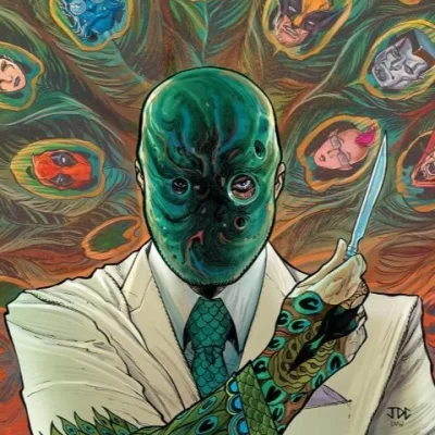 The Man with the Peacock Tattoo