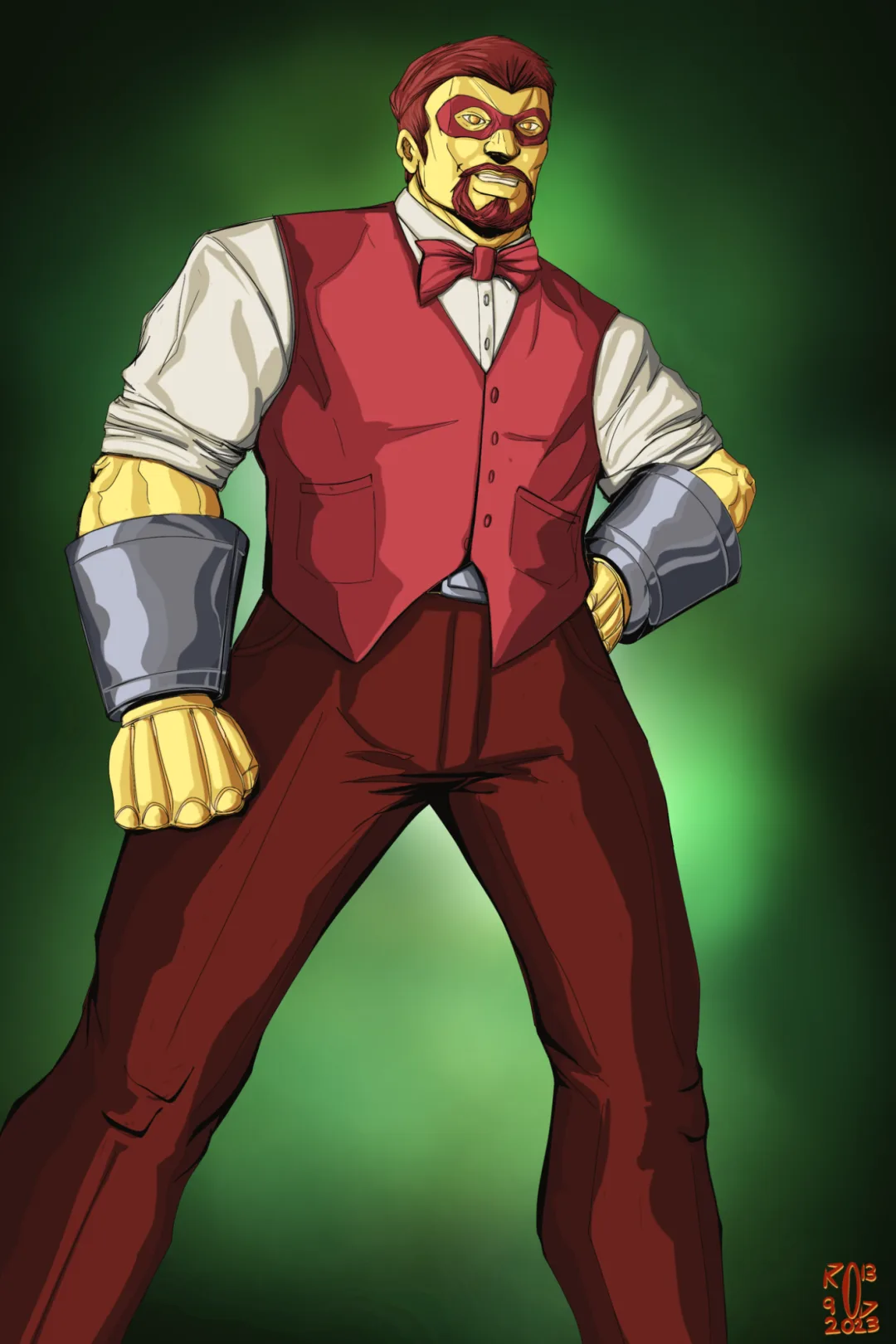 The Red Barman