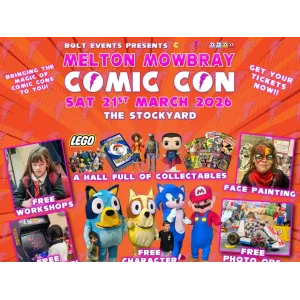 Melton Mowbray Comic Con 2026