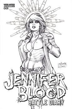 Cover of Cover E Joseph Michael Linsner Incentive Line Art Variant (1:10)