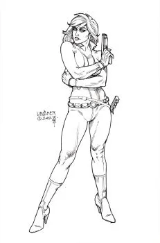 Cover of Cover G Joseph Michael Linsner Incentive Line Art Variant (1:15)