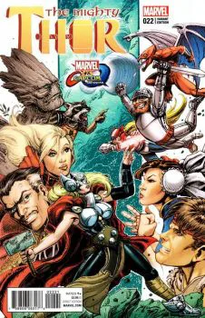 Cover of Cover B Variant Joyce Chin Marvel vs Capcom Cover
