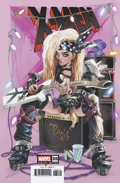 Cover of Cover B Alexander Lozano 80's Magik Variant