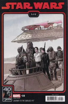 Cover of Chris Sprouse Return Of The Jedi 40th Anniversary Variant
