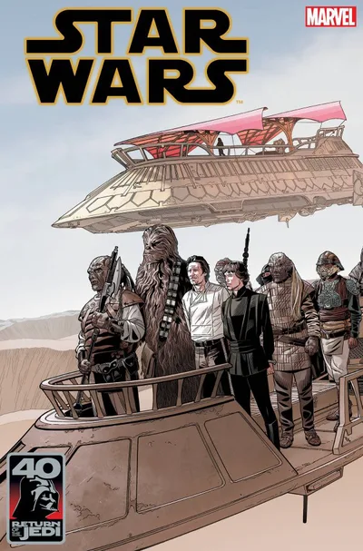 Cover of Chris Sprouse Return Of The Jedi 40th Anniversary Variant