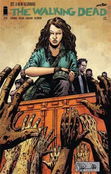 Cover of 2nd Printing Charlie Adlard & Dave Stewart Cover