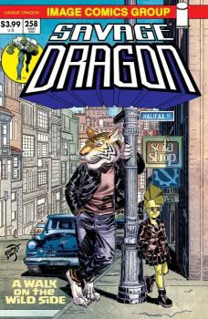 Cover of Cover B Variant Erik Larsen Retro 1970s Trade Dress Cover