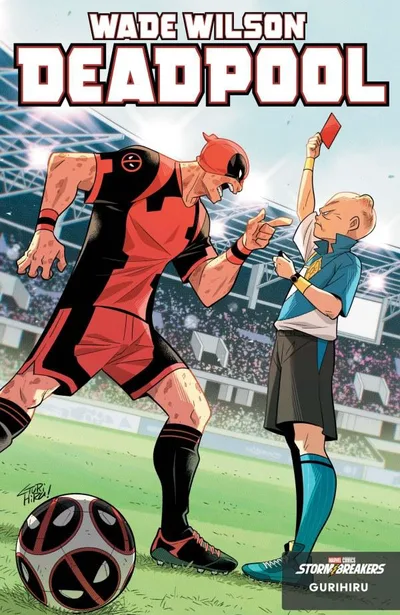 Cover of Gurihiru Marvel Soccer Variant