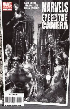 Cover of Black and White Variant Cover
