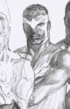 Cover of Incentive Alex Ross Timeless Falcon Virgin Sketch Cover