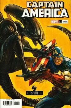 Cover of Variant Ivan Shavrin Marvel vs Alien Cover