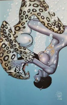 Cover of Boo Cat Battles Were-Jaguar by Night Skyclad Edition
