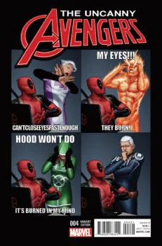 Cover of Cover B Deadpool Meme Variant Cover