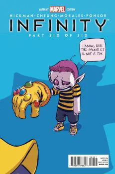 Cover of Skottie Young Baby Variant Cover