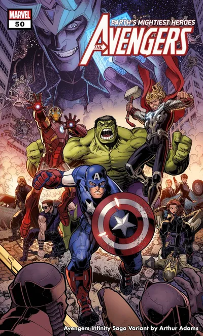 Cover of Cover E Arthur Adams Infinity Saga Variant