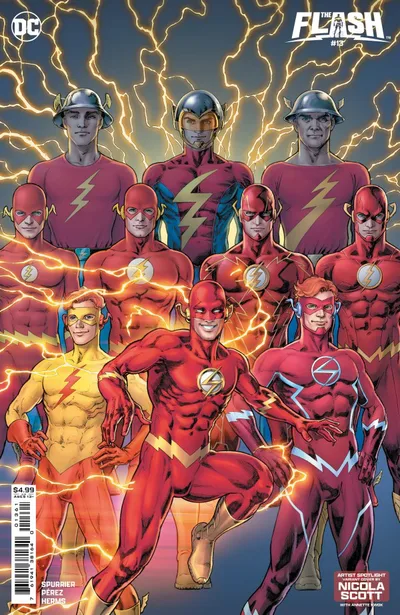 Cover of Nicola Scott Artist Spotlight Variant