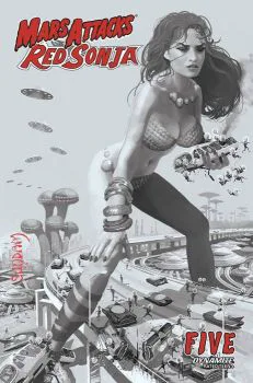 Cover of Cover K Incentive Arthur Suydam Black & White Variant Cover