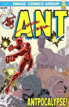 Cover of Variant Erik Larsen Retro 70s Trade Dress Cover