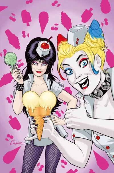Cover of Amanda Conner Incentive Virgin Variant (1:25)