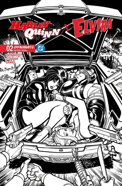 Cover of Chad Hardin Incentive B&W Variant (1:10)