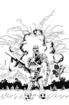Cover of Declan Shalvey Incentive Line Art Virgin Variant (1:25)