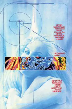 Cover of Alex Ross Incentive Burning Earth Icon Virgin Variant (1:10)