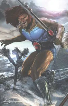Cover of Greg Horn Exclusive Connecting Lion-O Virgin Variant