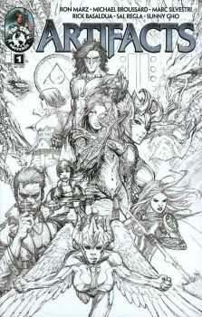 Cover of Top Cow Jam Sketch Variant Cover