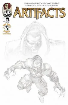 Cover of Michael Broussard Sketch Variant Cover