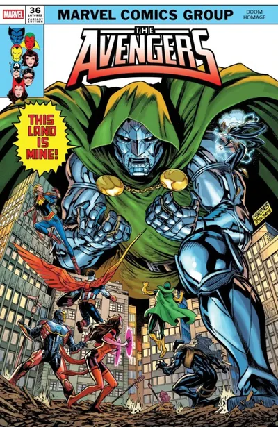 Cover of Cory Smith Doom Homage Variant
