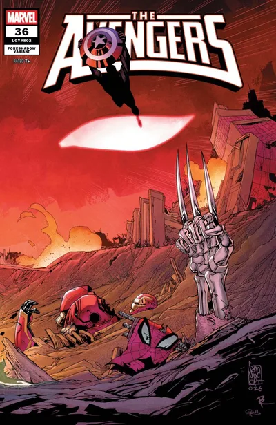 Cover of Giuseppe Camuncoli Foreshadow Variant
