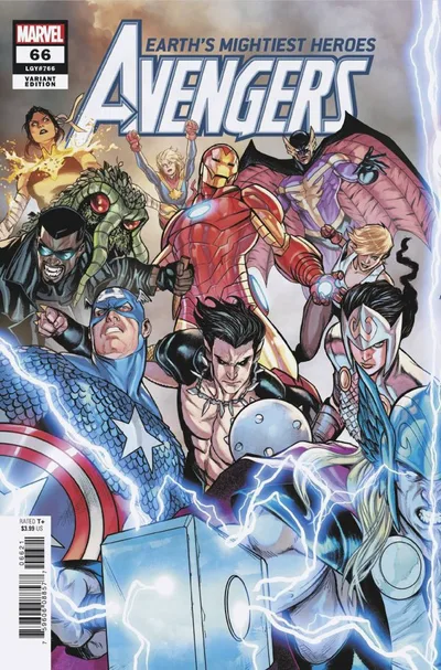 Cover of Cover B Stefano Caselli Avengers Assemble Connecting Variant