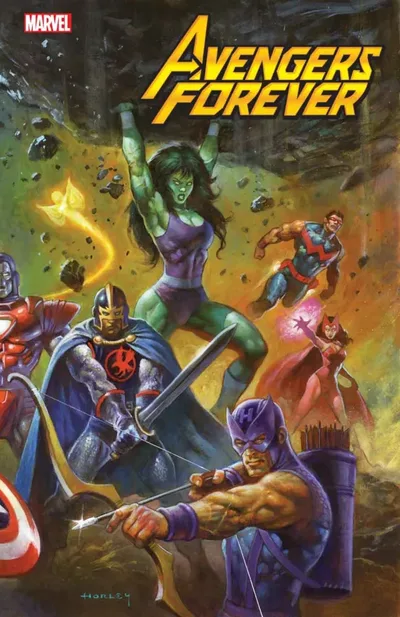 Cover of Cover D Alex Horley 1980s Avengers Assemble Connecting Cover