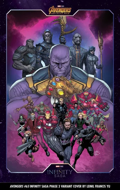 Cover of Cover D Leinil Francis Yu Infinity Saga Variant