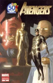 Cover of Paolo Rivera Fantastic Four 50th Anniversary Variant Cover