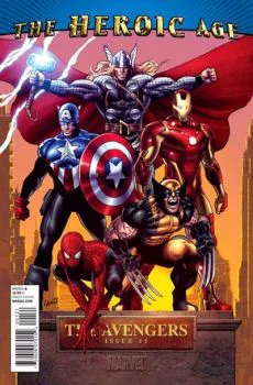 Cover of Greg Land Incentive Heroic Age Variant (1:15)