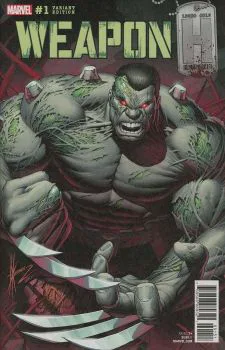 Cover of Variant Dale Keown Hulk Homage Cover