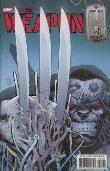 Cover of Variant Adam Kubert Wolverine Homage Cover