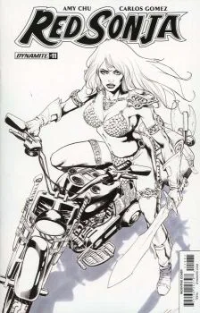 Cover of Incentive Marco Santucci Black & White Variant Cover