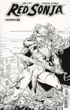 Cover of Incentive Ken Marion Black & White Variant Cover