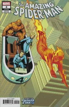 Cover of Chris Sprouse Return of the Fantastic Four Variant