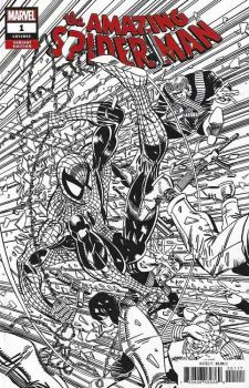 Cover of Erik Larsen Incentive B&W Variant (1:2000)