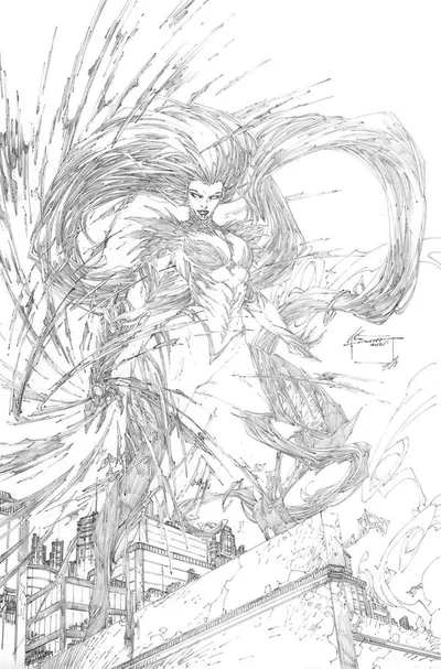 Cover of Brett Booth Incentive Sketch Variant (1:50)