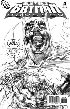 Cover of Cover B Neal Adams Black And White Variant Cover