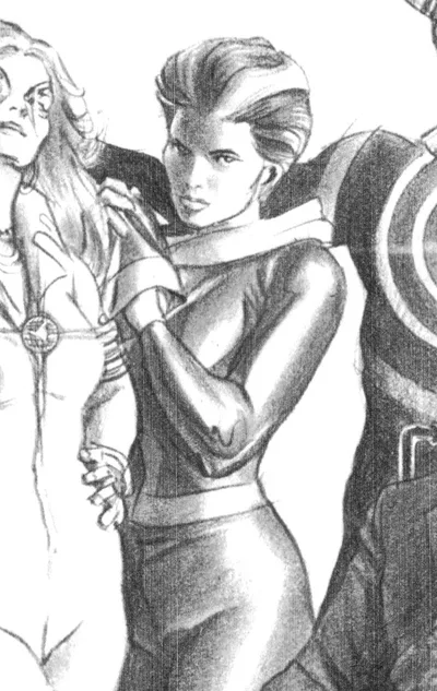 Cover of Alex Ross Incentive Timeless Sketch Variant (1:100)