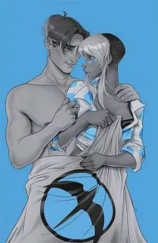 Cover of Knowhere Games & Comics Blue Spot Sweeney Boo Virgin Variant