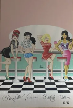 Cover of Cover F Classic Pin Up Variant - Metal (Ltd 12)